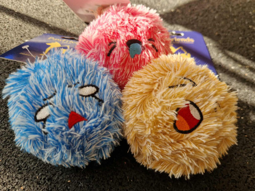 Míč gumoplyš 10cm pískací